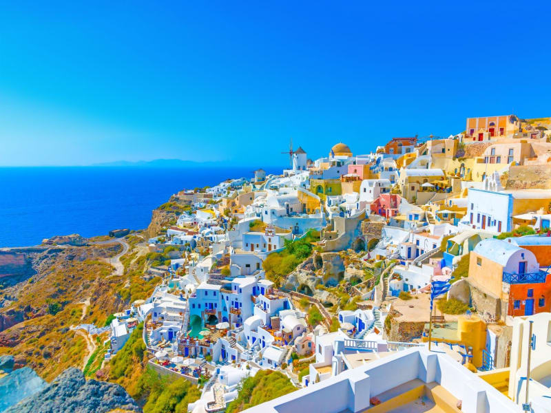 サントリーニ島/ミコノス島宿泊 (ギリシャ宿泊(周遊)ツアー) | ギリシャの観光・オプショナルツアー専門 VELTRA(ベルトラ)